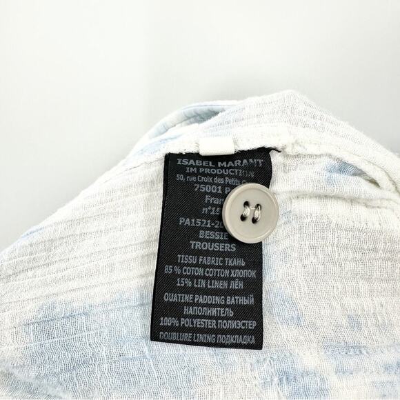 Etoile Isabel Marant Bessie Pants Sz 38 - Picture 8 of 12